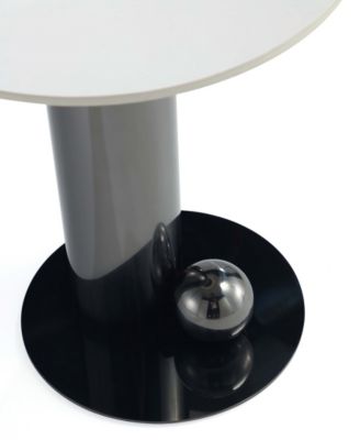 Laurel 19.68" Modern Sintered Stone Top End Table