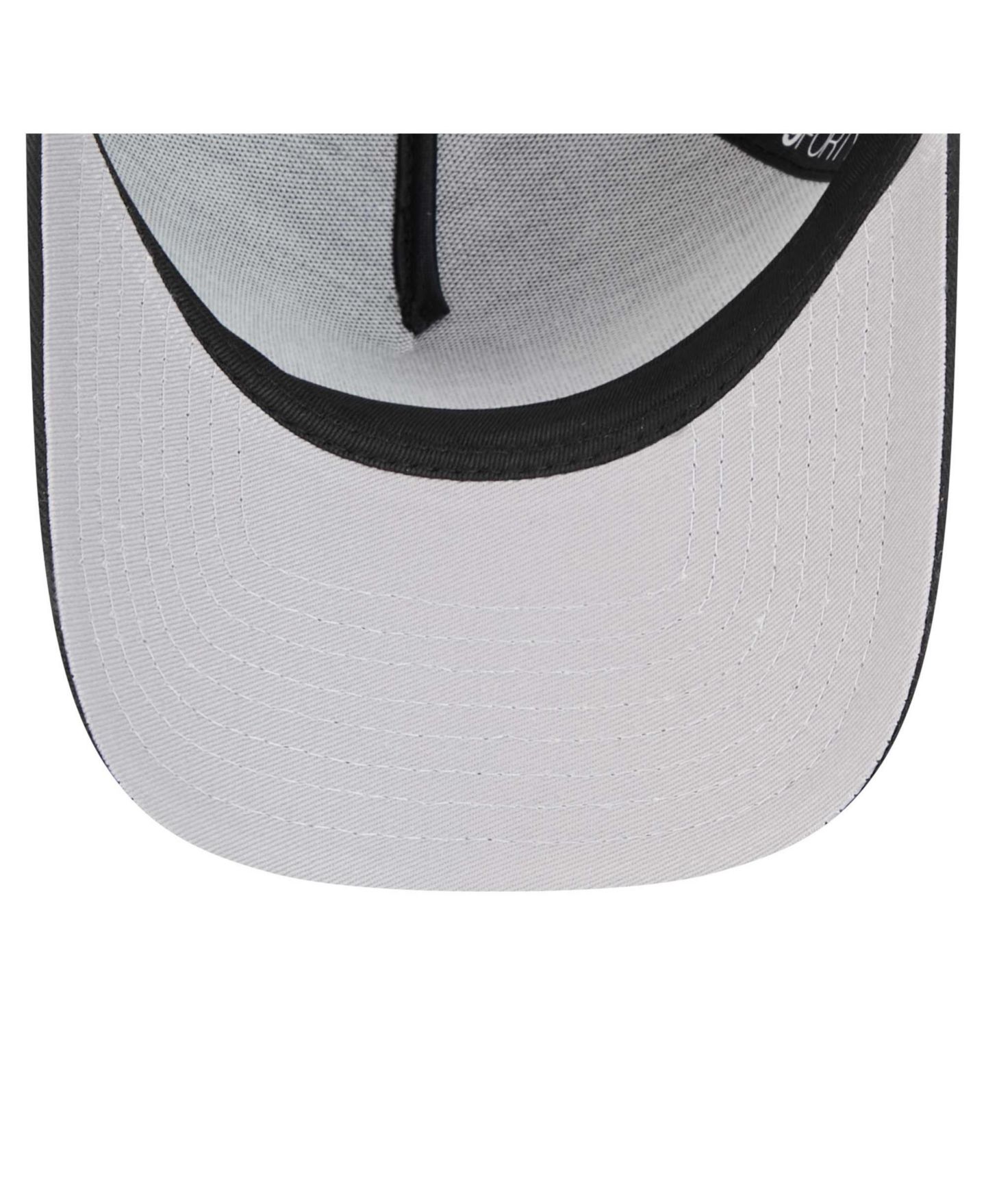 Мужская кепка New Era Black Colorado Rockies 9FORTY A-Frame Adjustable Hat — фото 3
