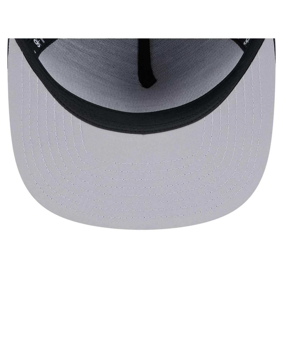 NEW ERA MEN'S BLACK TENNESSEE TITANS HYDRO A-FRAME 9FIFTY SNAPBACK HAT 