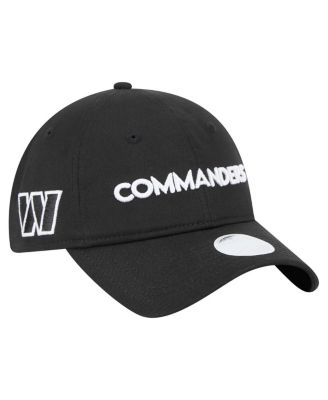 New Era - Women's  Black Washington Commanders Cece 9TWENTY Adjustable Hat