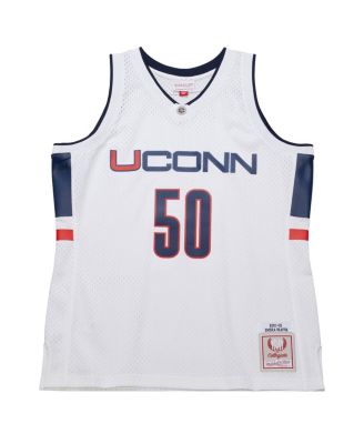 Men's UConn Huskies Emeka Okafor White 2001/02 Swingman Replica Jersey