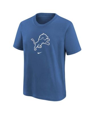 Preschool Blue Detroit Lions Team Logo T-Shirt