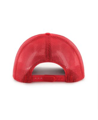 Men's Red Cincinnati Reds Hardline Trucker Adjustable Hat