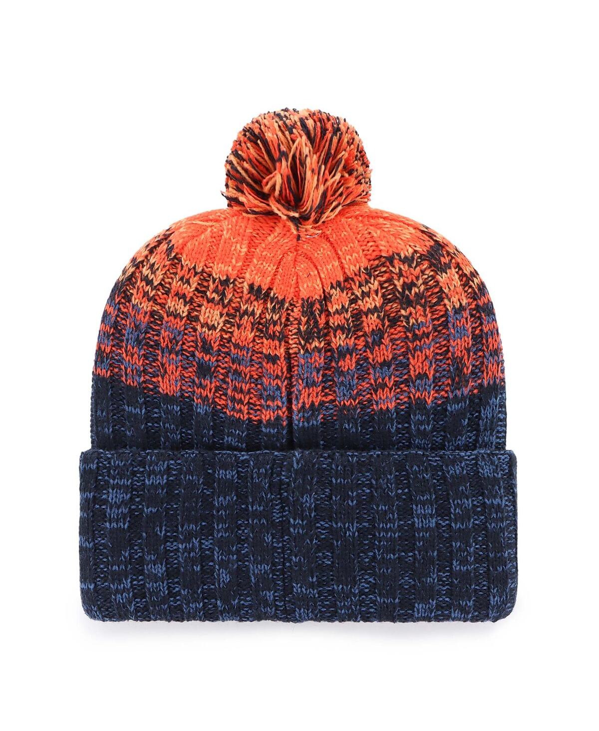 47 Brand Men's Navy Houston Astros Cascade Cuffed Knit Hat With Pom In Navy