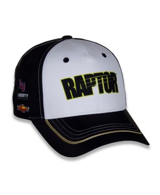 Men's White/Black William Byron Raptor Uniform Adjustable Hat