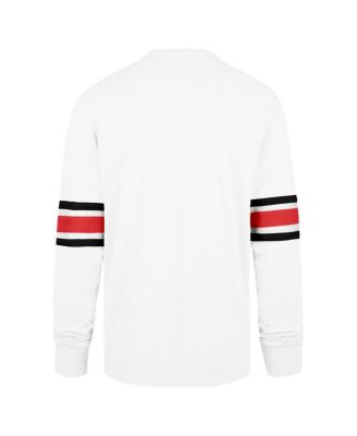 Men's White Kansas City Chiefs Gridiron Premier Brex Long Sleeve T-Shirt