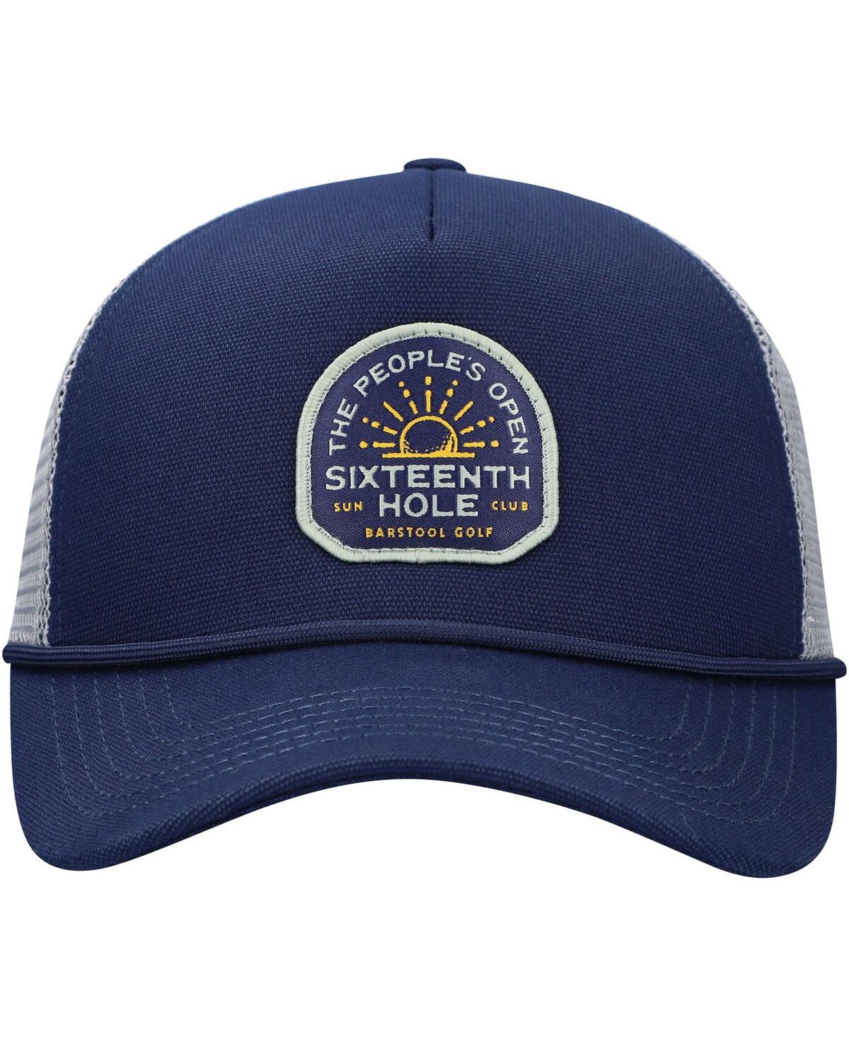 Shop Barstool Golf Men's Navy Wm Phoenix Open Sixteenth Hole Canvas Rope Adjustable Hat