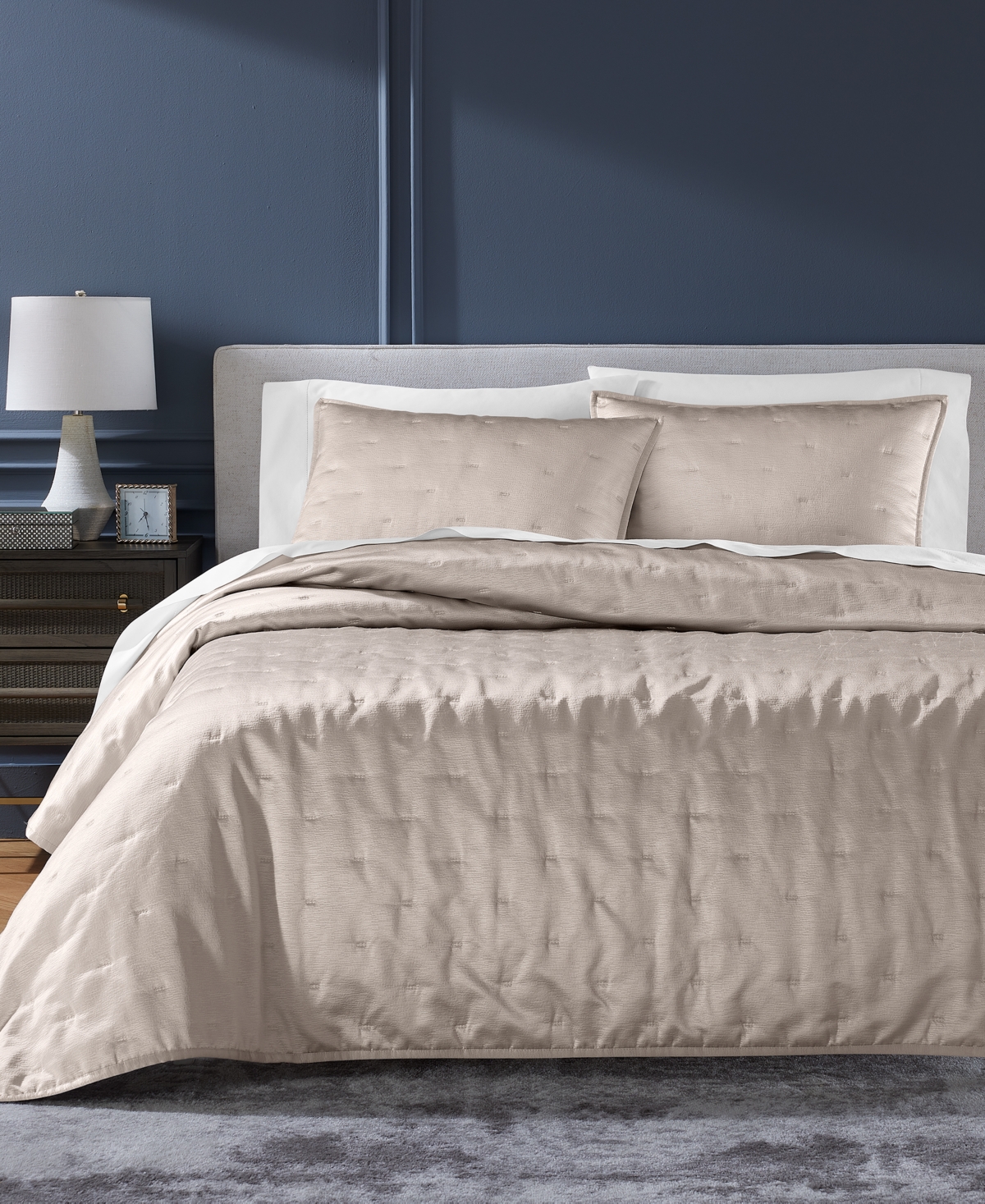 HOTEL COLLECTION GLINT 3-PC. COVERLET SET, FULL/QUEEN, EXCLUSIVELY AT MACY'S 