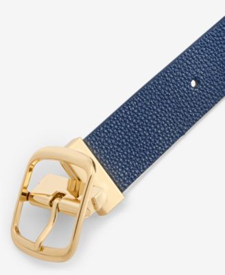 Reversible Faux-Leather Belt