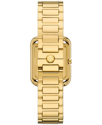 Women's The Kira Square Gold-Tone Stainless Steel Bracelet Watch 24mm