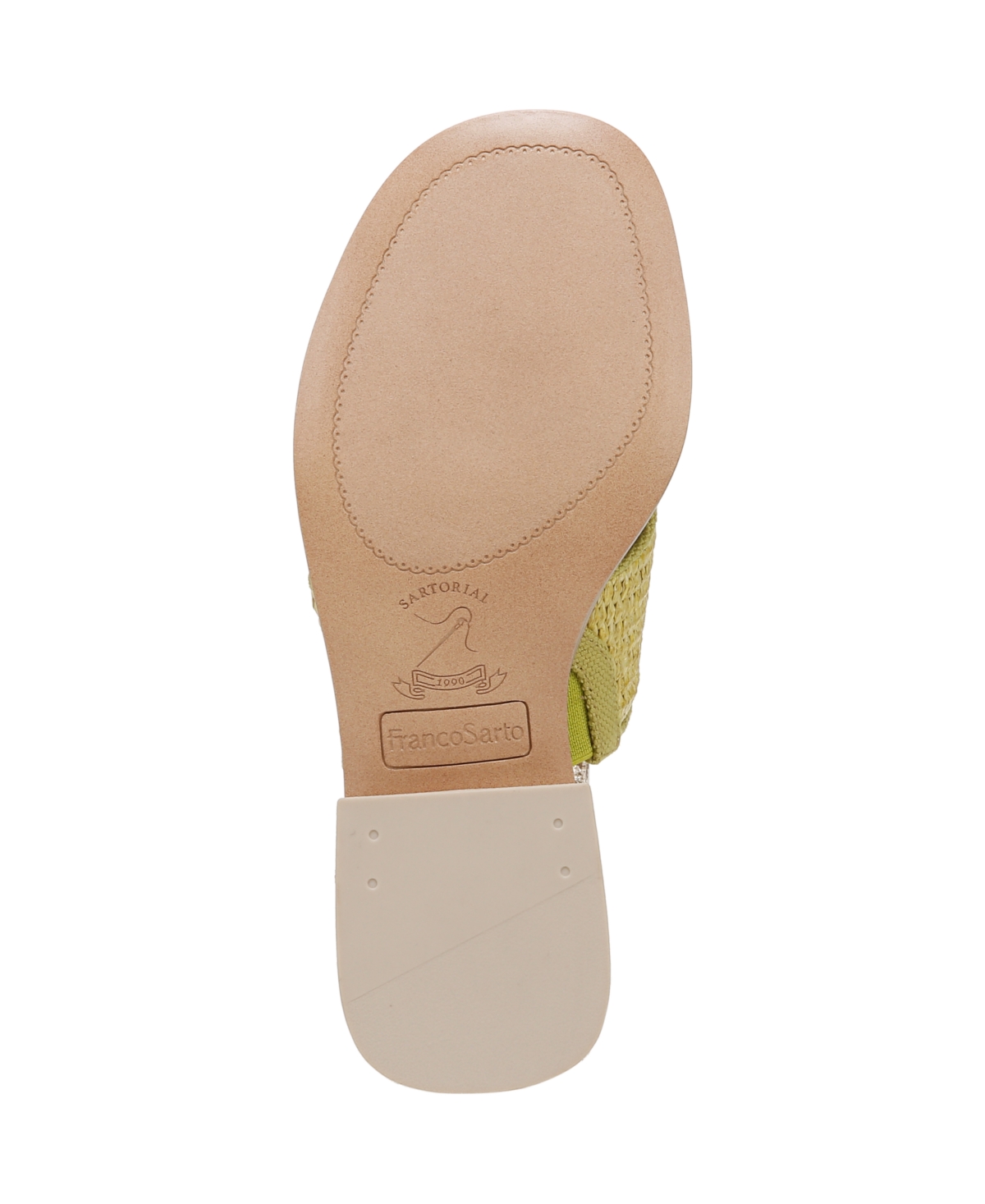 FRANCO SARTO WOMEN'S SIA TOE LOOP BLOCK HEEL SLIDE DRESS SANDALS 