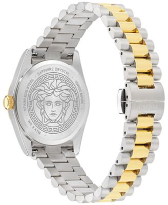 Women's Swiss Millenyium Two-Tone Stainless Steel Bracelet Watch 32mm