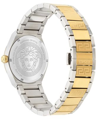 Women's Swiss V-Auria Two-Tone Stainless Steel Bracelet Watch 39mm