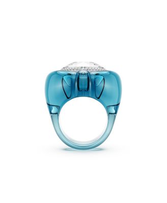 Dulcis Heart Cocktail Ring
