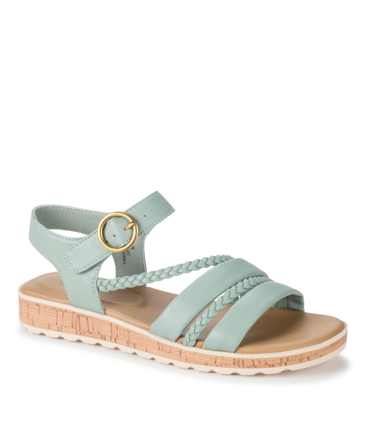 Shop Baretraps Women's Gwyneth Slide On Wedge Sandals In Sage