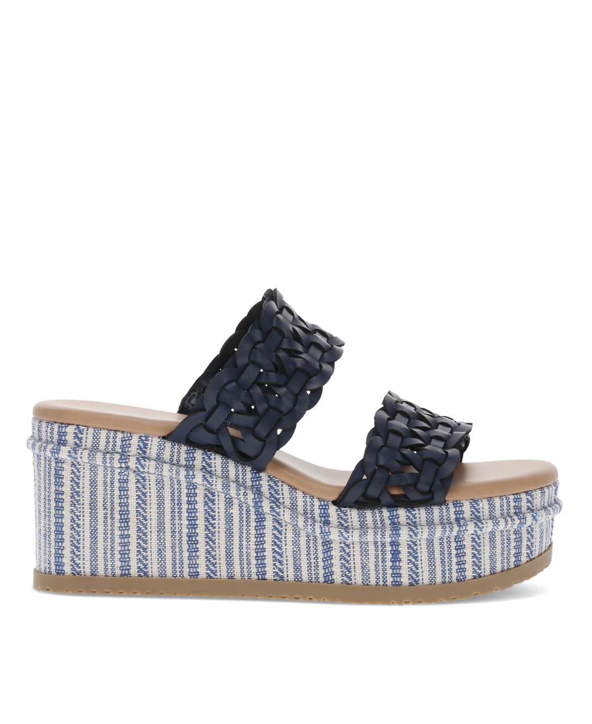 Baretraps Women's Skylar Wedge Sandals In Dark Navy