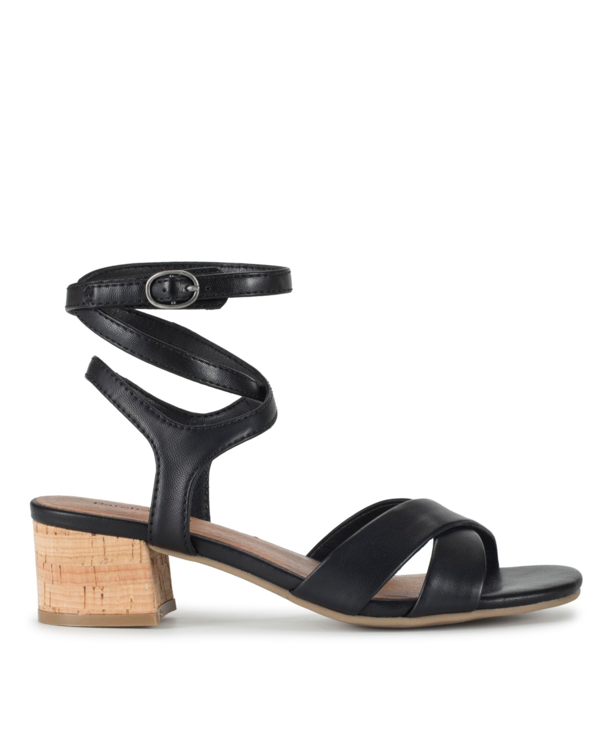 Shop Baretraps Women's Vivian Block Heel Sandals In Black