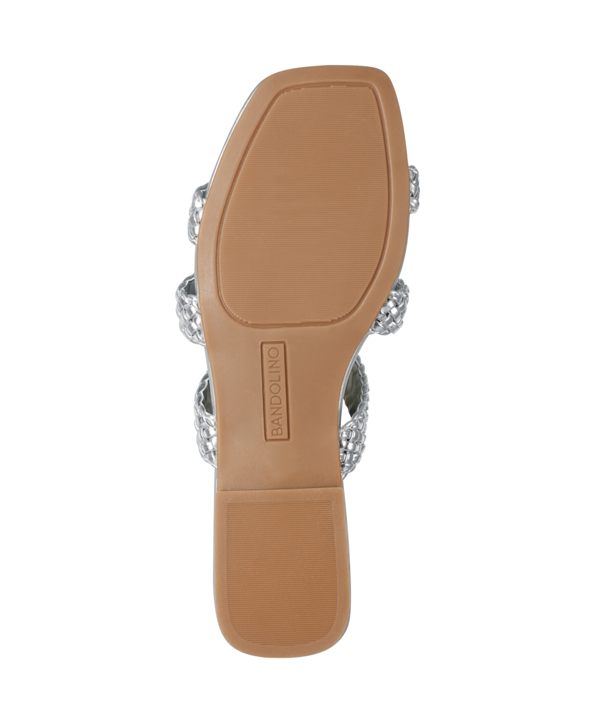 BANDOLINO WOMEN'S SUMER WOVEN CAGED FLAT SLIDE SANDALS 