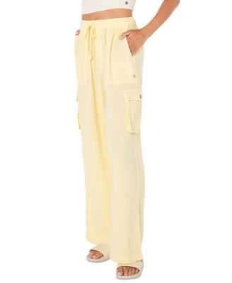 Juniors' Cotton Precious Cargo Beach Pants