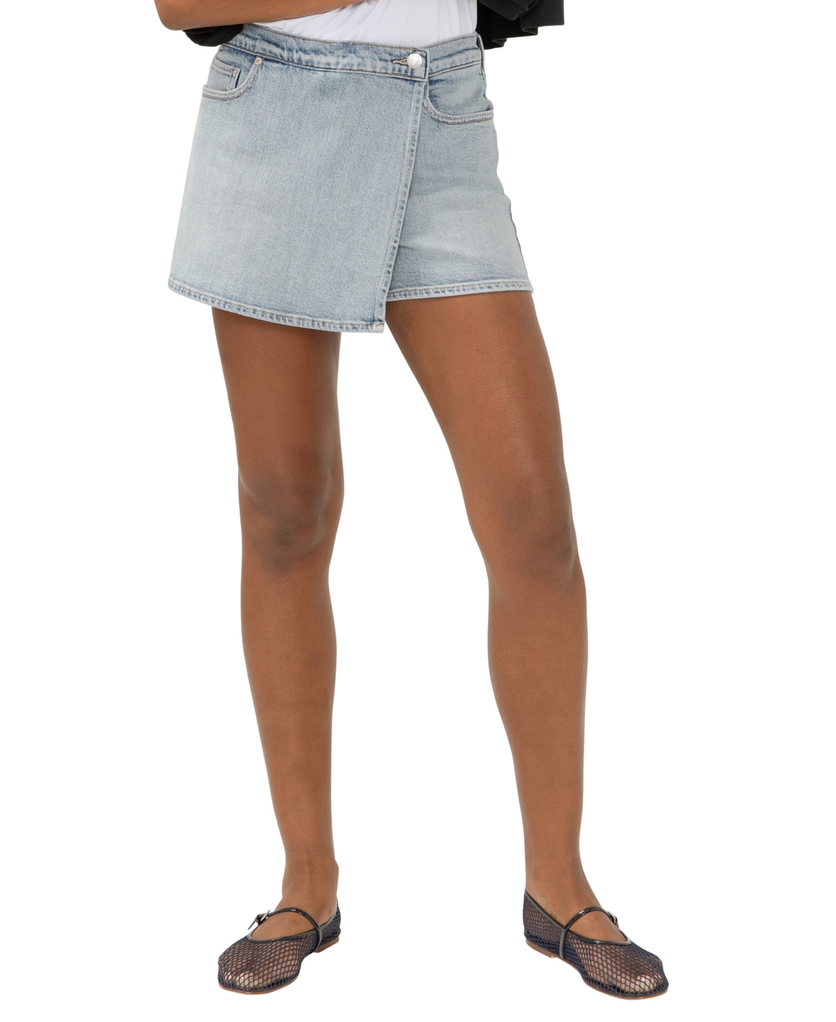 Shop Silver Jeans Co. Women's Denim Skirt In Indigo