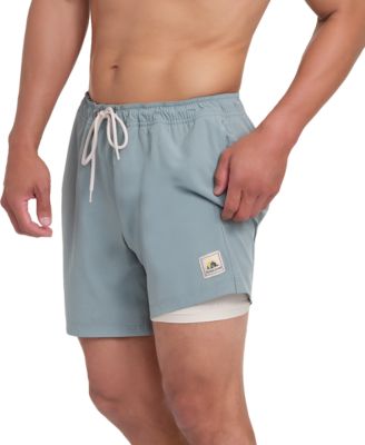 Men's Pattern Reveal Performance 6" Swim Trunks
