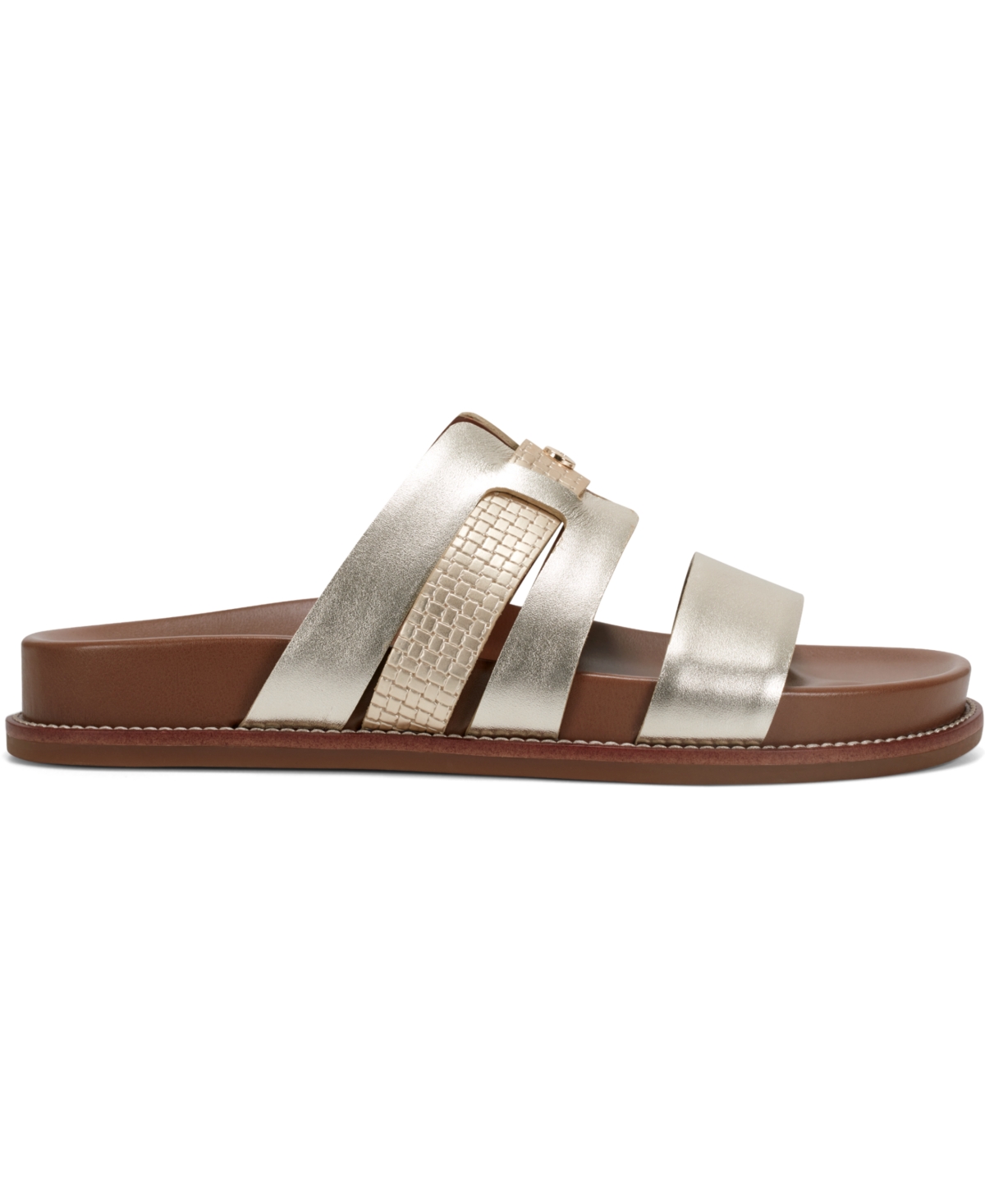 EASY SPIRIT WOMEN'S TREVIN BANDED SLIP-ON SANDALS 