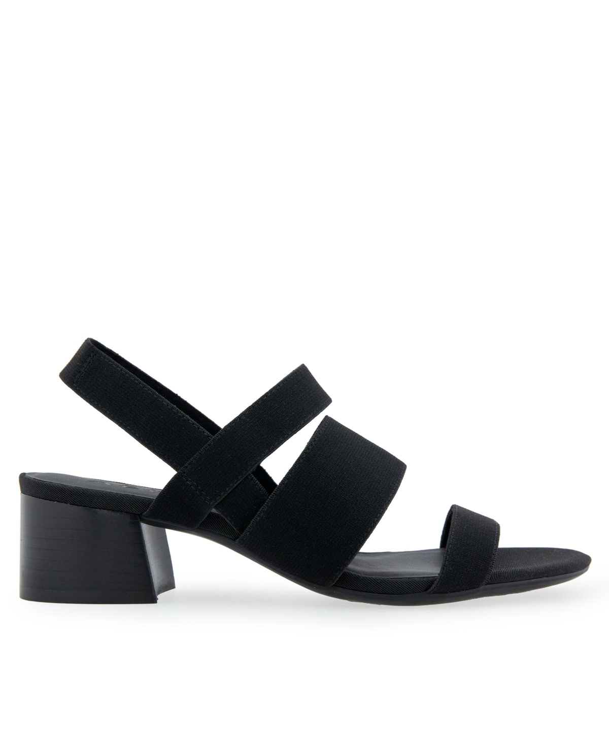 AEROSOLES WOMEN'S CHARA ROUND TOE SLINGBACK SANDALS 