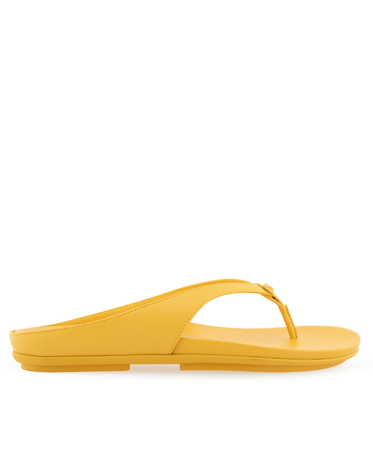 AEROSOLES WOMEN'S FISHER ROUND TOE THONG SANDALS 