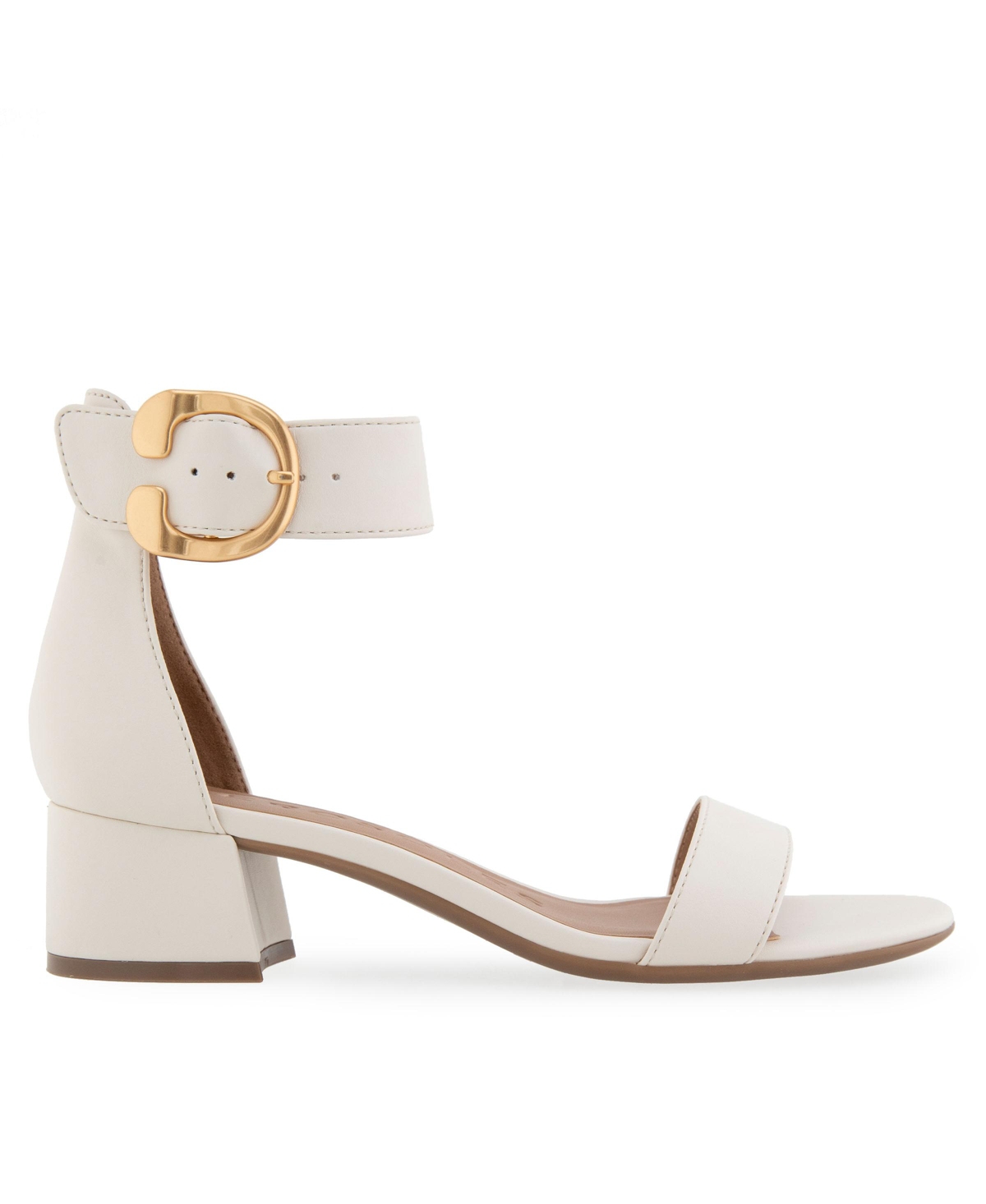 AEROSOLES WOMEN'S CAREW ROUND TOE DRESS SANDALS 