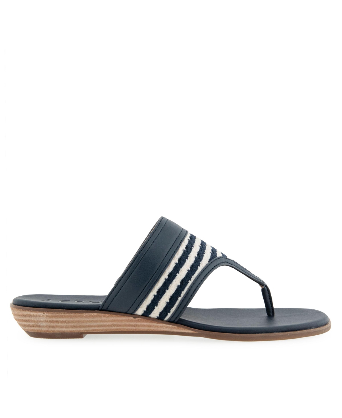 AEROSOLES WOMEN'S GESA ROUND TOE THONG SANDALS 