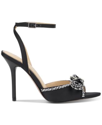 Women's Nolira Two-Piece Rhinestone Bow Dress Sandals