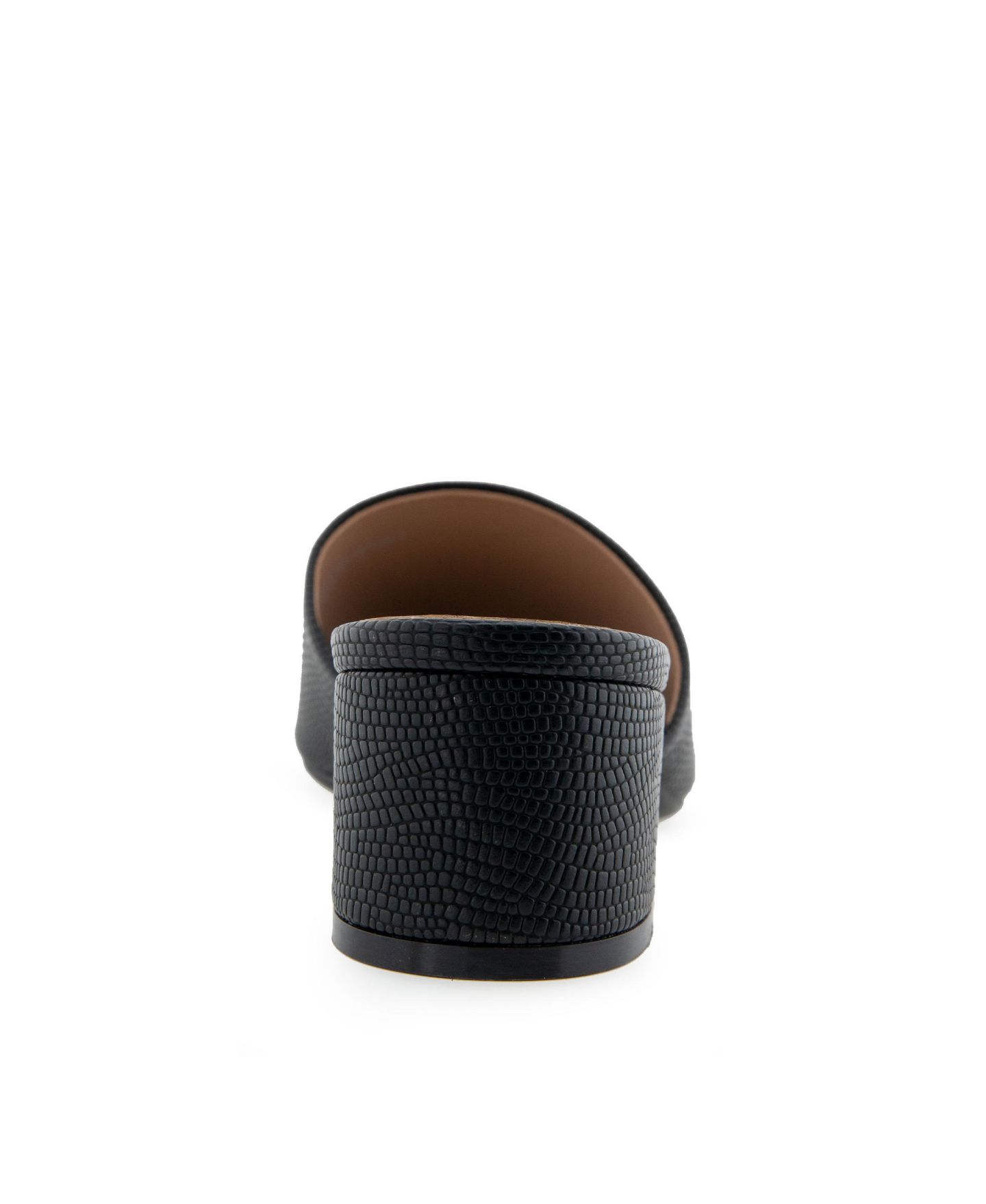 Женские сандалии Aerosoles Como Round Toe Slide, цвет: Чёрная искусственная кожа — фото 12