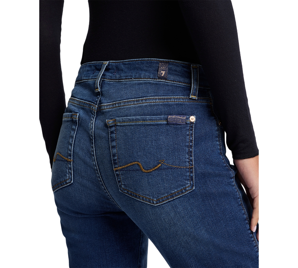 7 For All Mankind Women's Kimmie Straight-leg Jeans In Cambridge