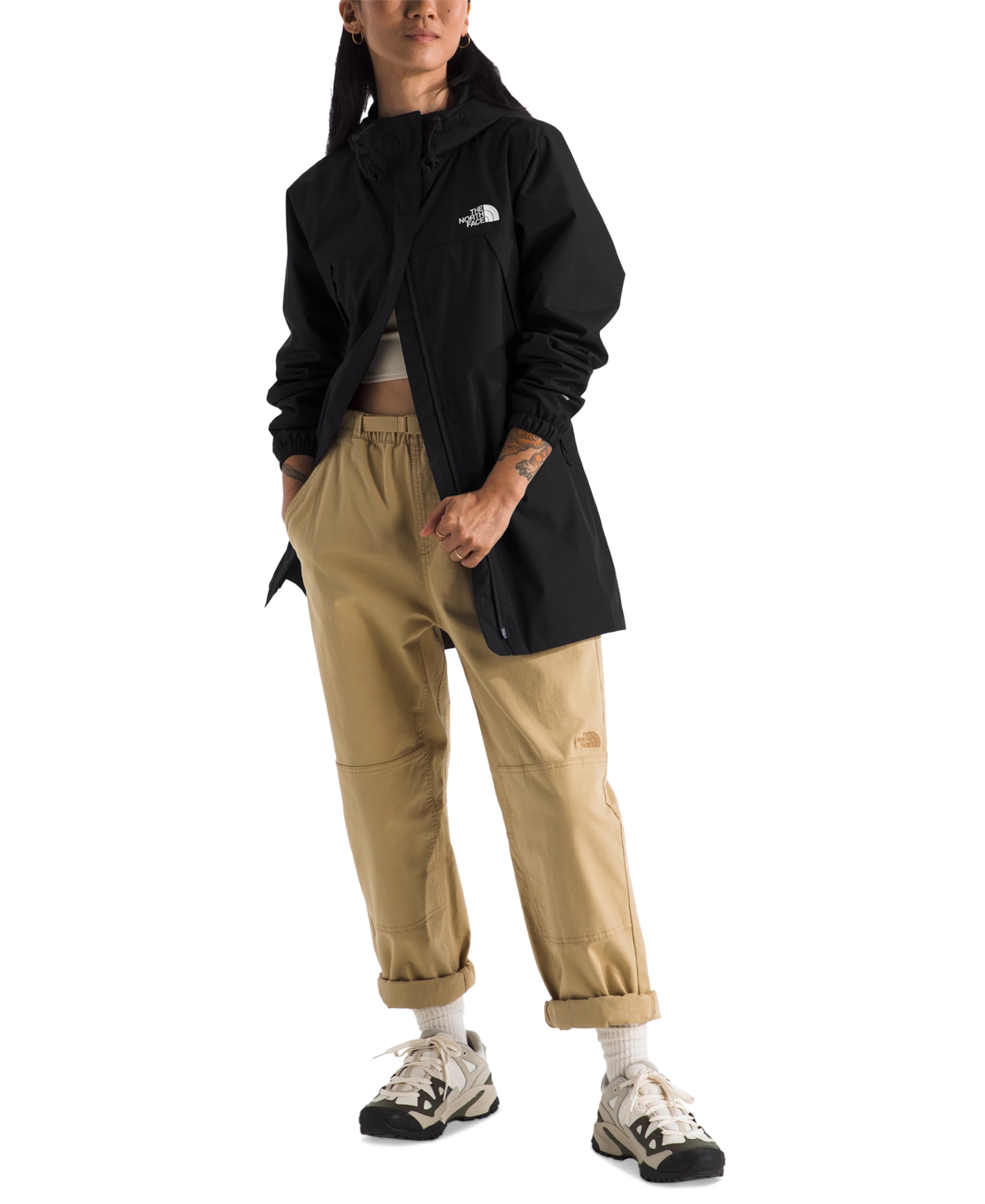 THE NORTH FACE WOMEN'S ANTORA RAIN PARKA COAT 