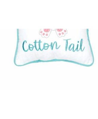Kiss My Cotton Tail Small/Petite Accent Pillow
