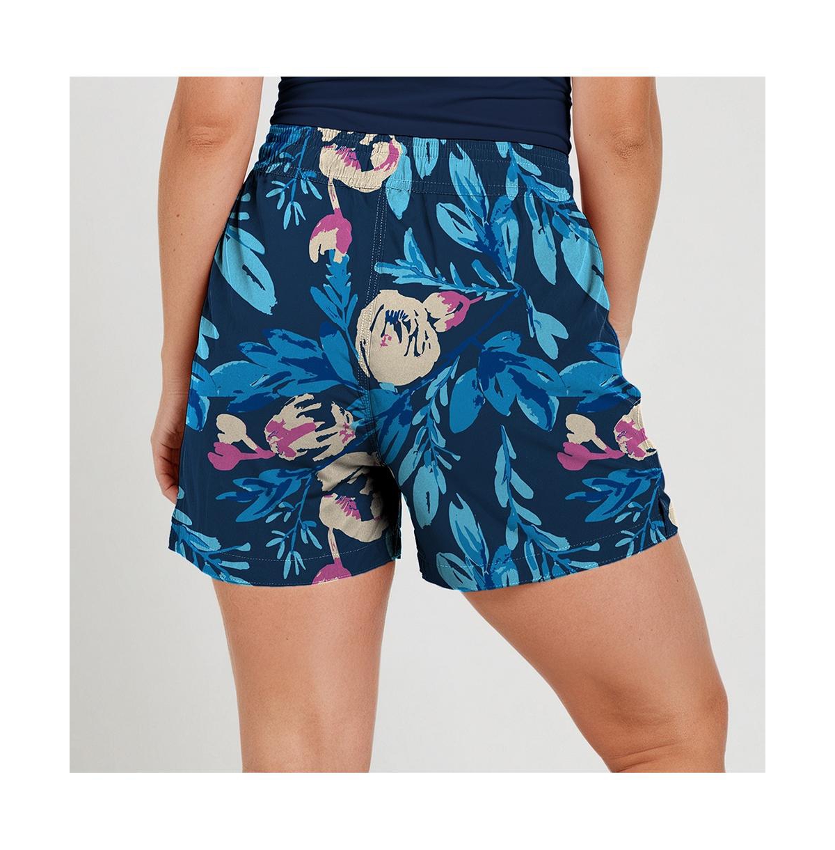 Calypsa Women's Plus 4" Board Shorts