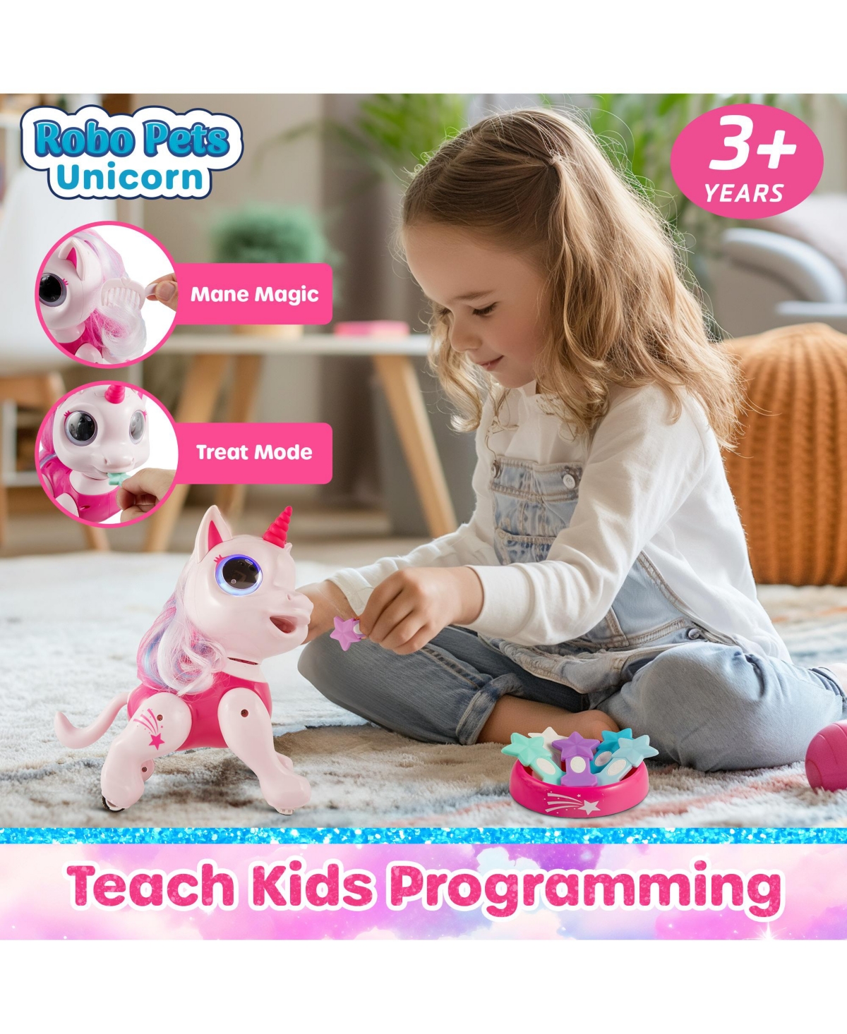 Power Your Fun Rc Unicorn Robo Pets