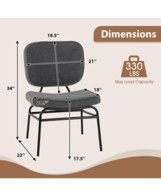 Comfortable Accent Chair with Upholstered Seat and Stylish Modern Design