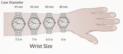 Preston Stainless Steel Silver Tone & Ice Blue Men's Watch 1036APRS