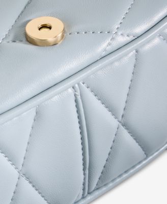 Small Quilted Saddle Crossbody, Exclusively at Macy's 