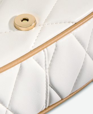 Small Quilted Saddle Crossbody, Exclusively at Macy's 