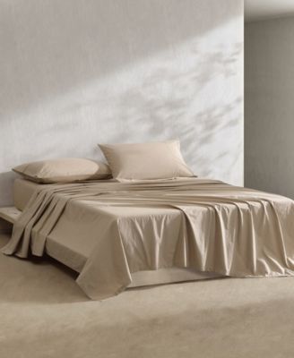 CLOSEOUT! Washed 200-Thread Count Cotton 3-Pc. Sheet Set, Twin XL
