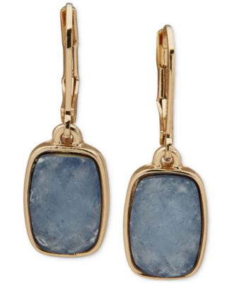 Anne Klein - Crystal Cushion Drop Earrings