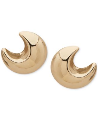 Anne Klein - Twisted Puffy Linear Earrings