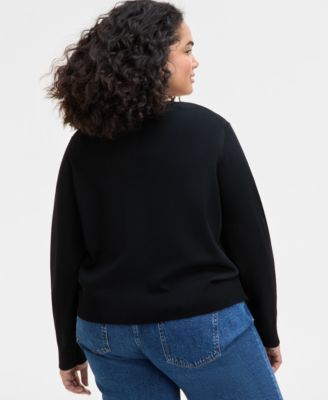 Trendy Plus Size Sweater Cardigan