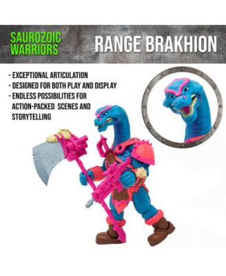 Saurozoic Warrior Range Brakhion: Futuristic, Armored Dinosaur Hero – Highly Articulated, Posable Collectible Action Figure with Full Range of Accessories – 6 Inch Scale 1:12, Ages 8+