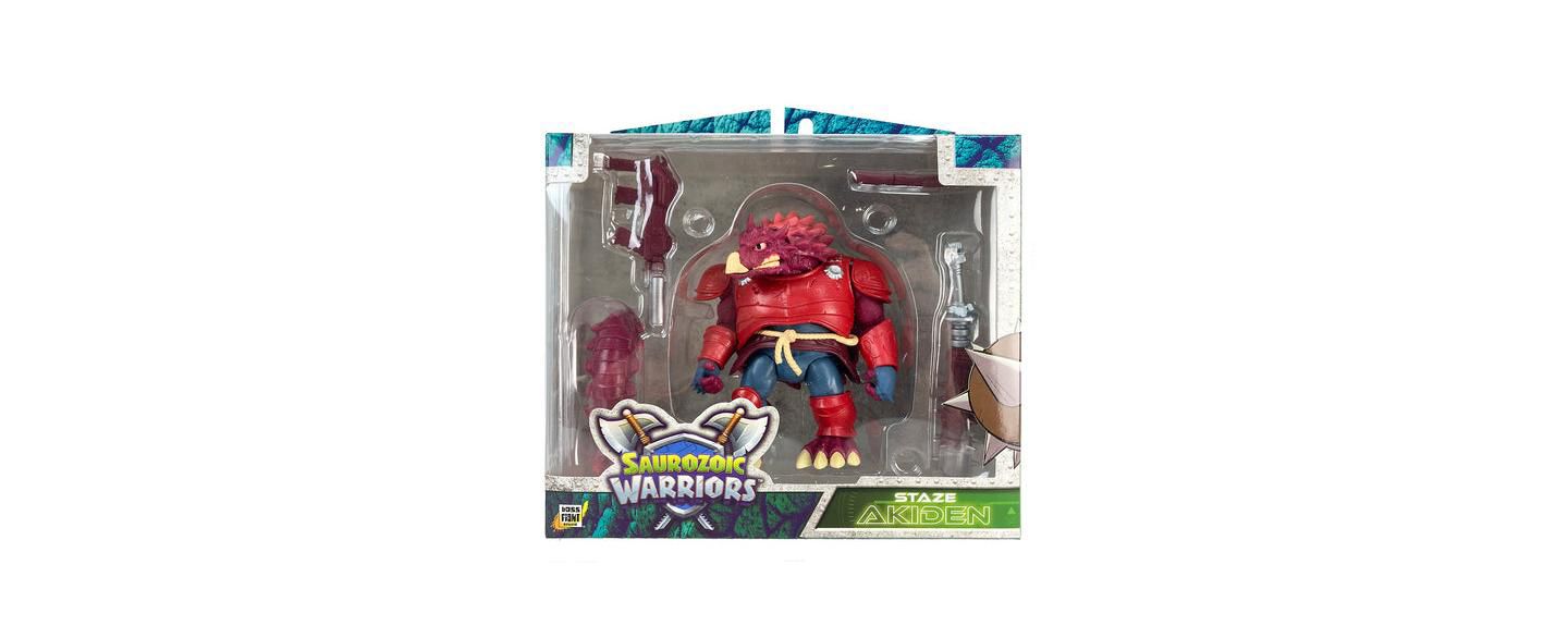 Детская фигурка Saurozoic Warriors Staze Akiden Highly-Articulated 1:12 Scale 6", от 8 лет, цвет: Open Miscellaneous — фото 2
