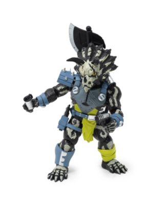 Boss Fight Studio Saurozoic Warrior Triax Skiver Night Lands Deco - Futuristic, Armored Dinosaur Hero – Highly Articulated, Posable Collectible Action Figure & Accessories – 6 Inch Scale 1:12, Ages 8+
