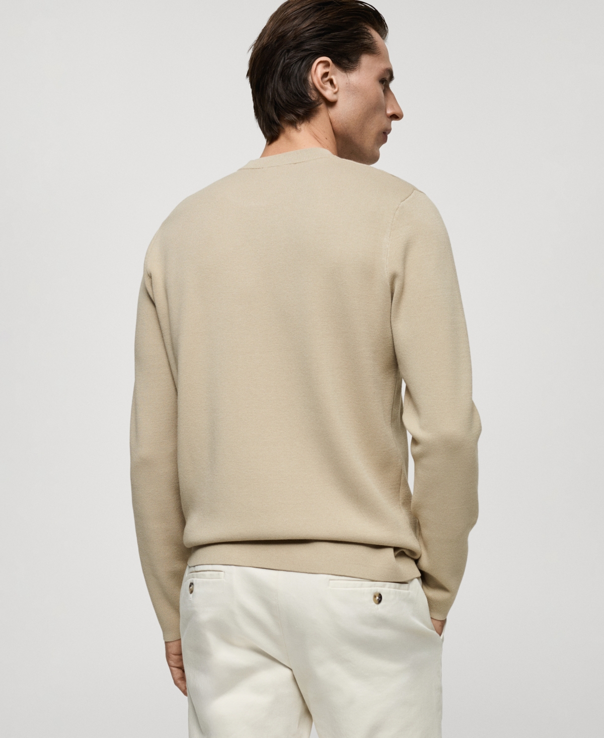 Mango Men's Regular-Fit Knit Sweater