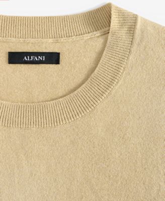 Men's Refined Short Sleeve Textured Sweater, Exclusively at Macy's
